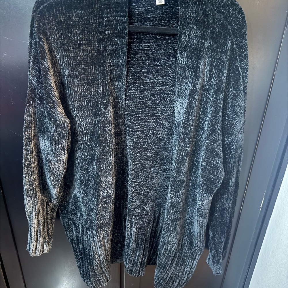 a new day Black soft and cozy Women's Cardigan